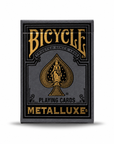 Bicycle Metalluxe Black Gold
