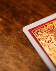 Bicycle 140th Anniversary - close do dorso das cartas