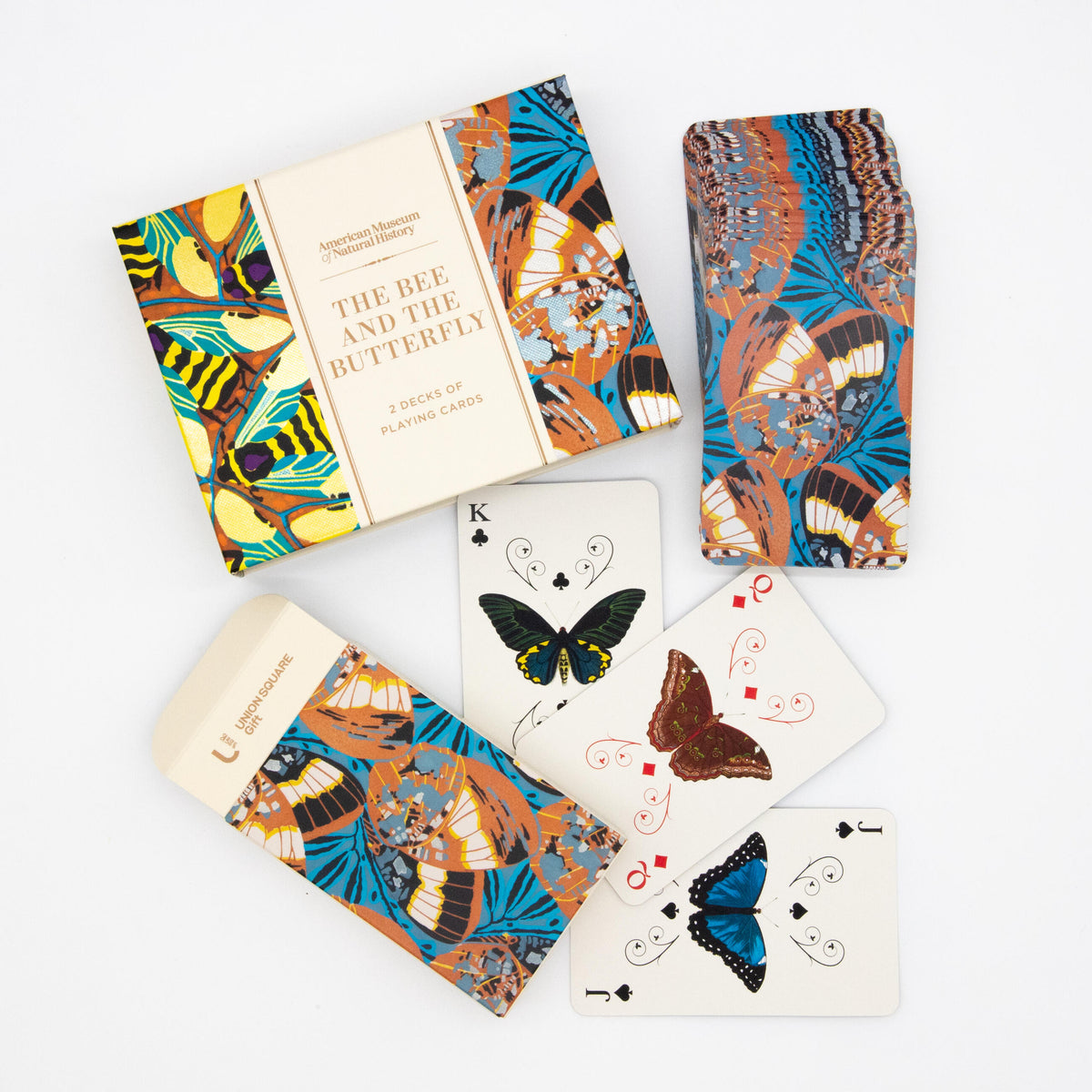 The Bee and the Butterfly Playing Cards - cartas borboleta
