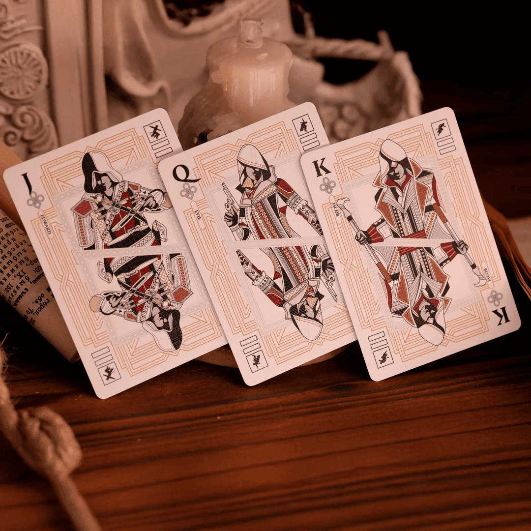 Assassin's Creed Legacy Hidden Blade White - dorso das cartas