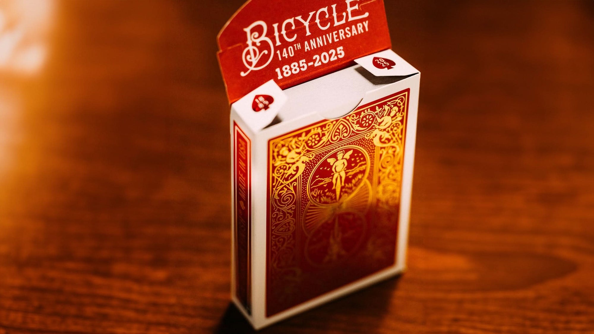 Bicycle 140th Anniversary - verso da caixa