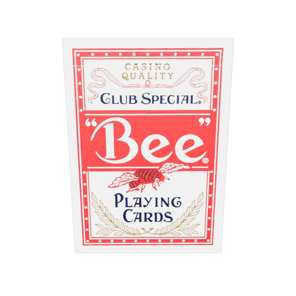 Baralho Bee Standard Vermelho – modelo 3D da caixa